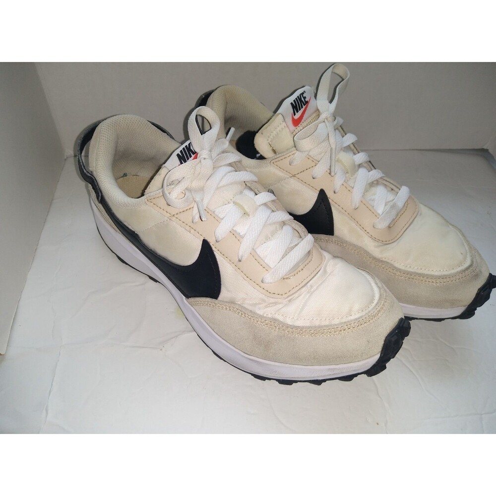 Nike WAFFLE DEBUT Women's Sanddrift Black DH9523-102 Size 9